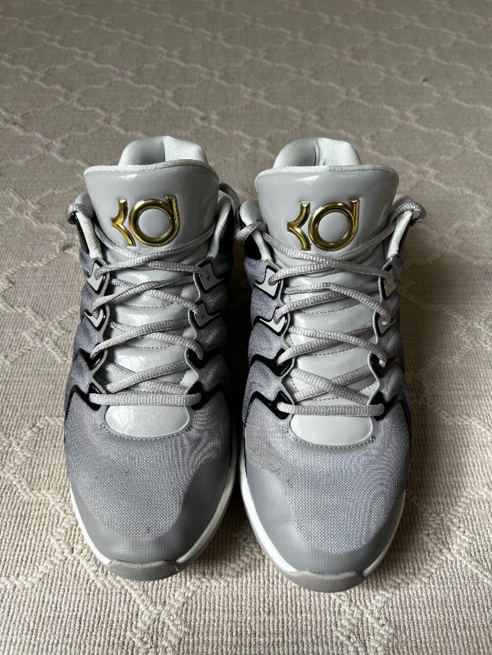 Nike KD 17 Light Iron Ore Metallic Gold Men’s Size 12 FJ9487-003